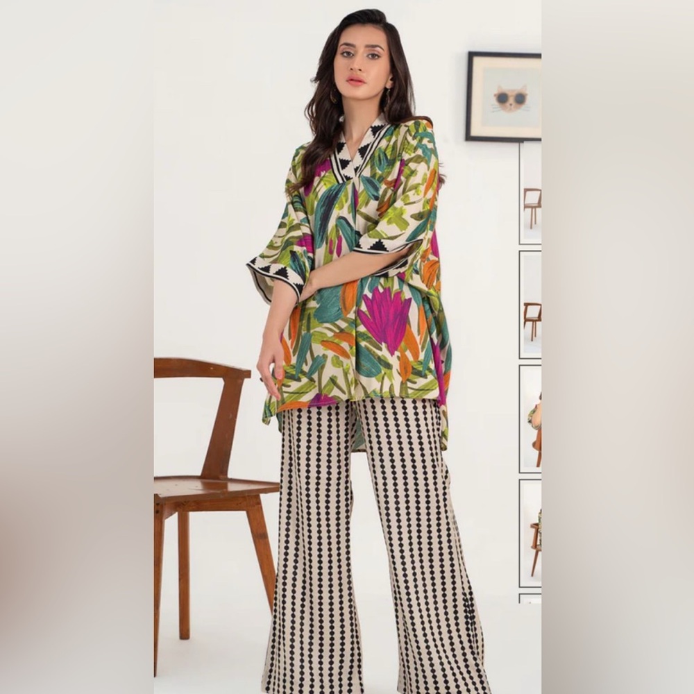 Floral Multicolor Women's Top
